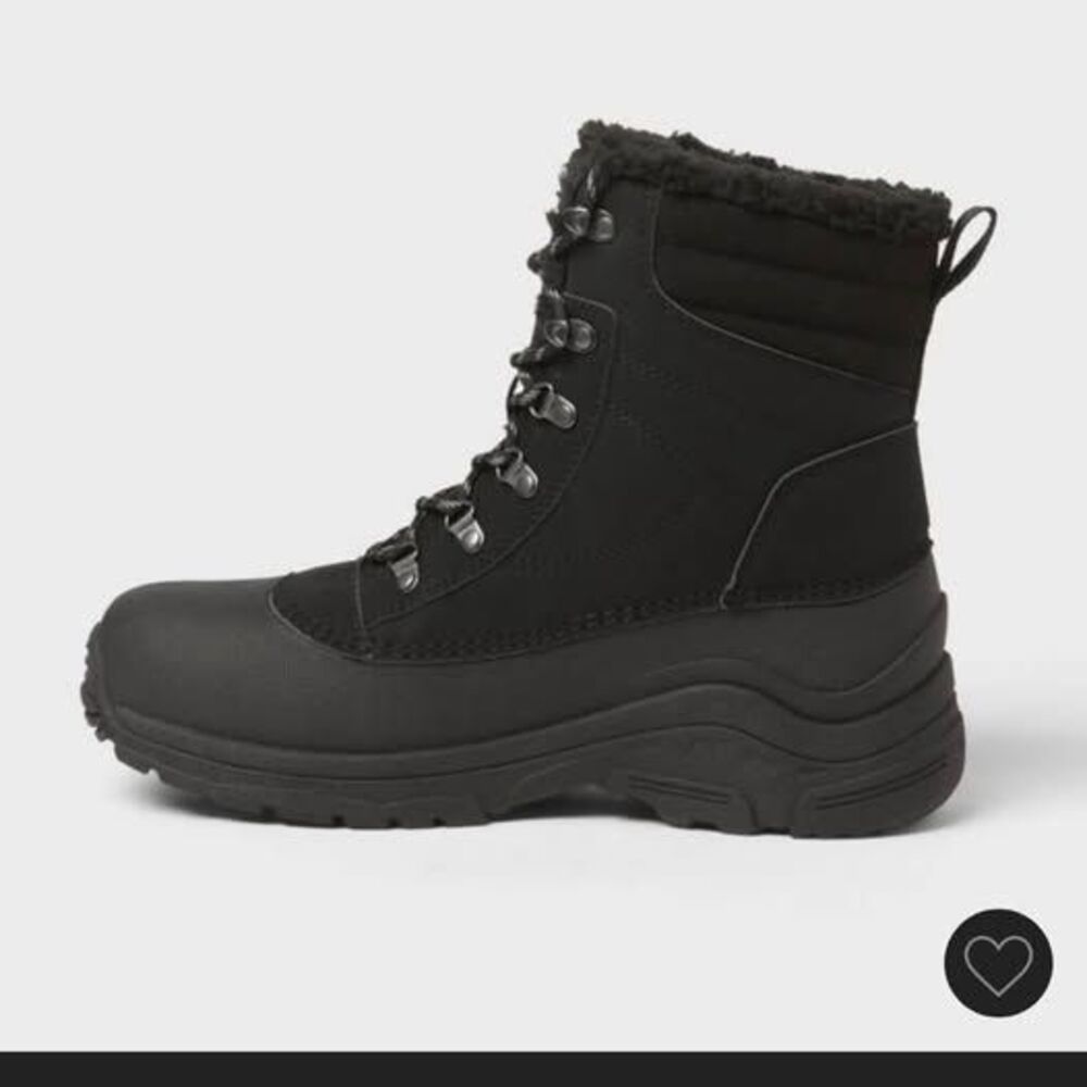 Brand New Black Winter Snow Boots - Picture 2 of 2